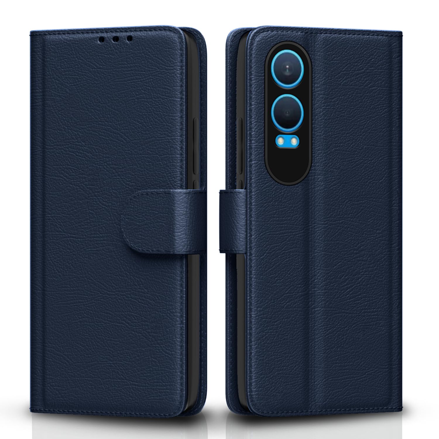 Pikkme OnePlus Nord CE 4 Lite 5G Vintage Flip Cover (Blue)