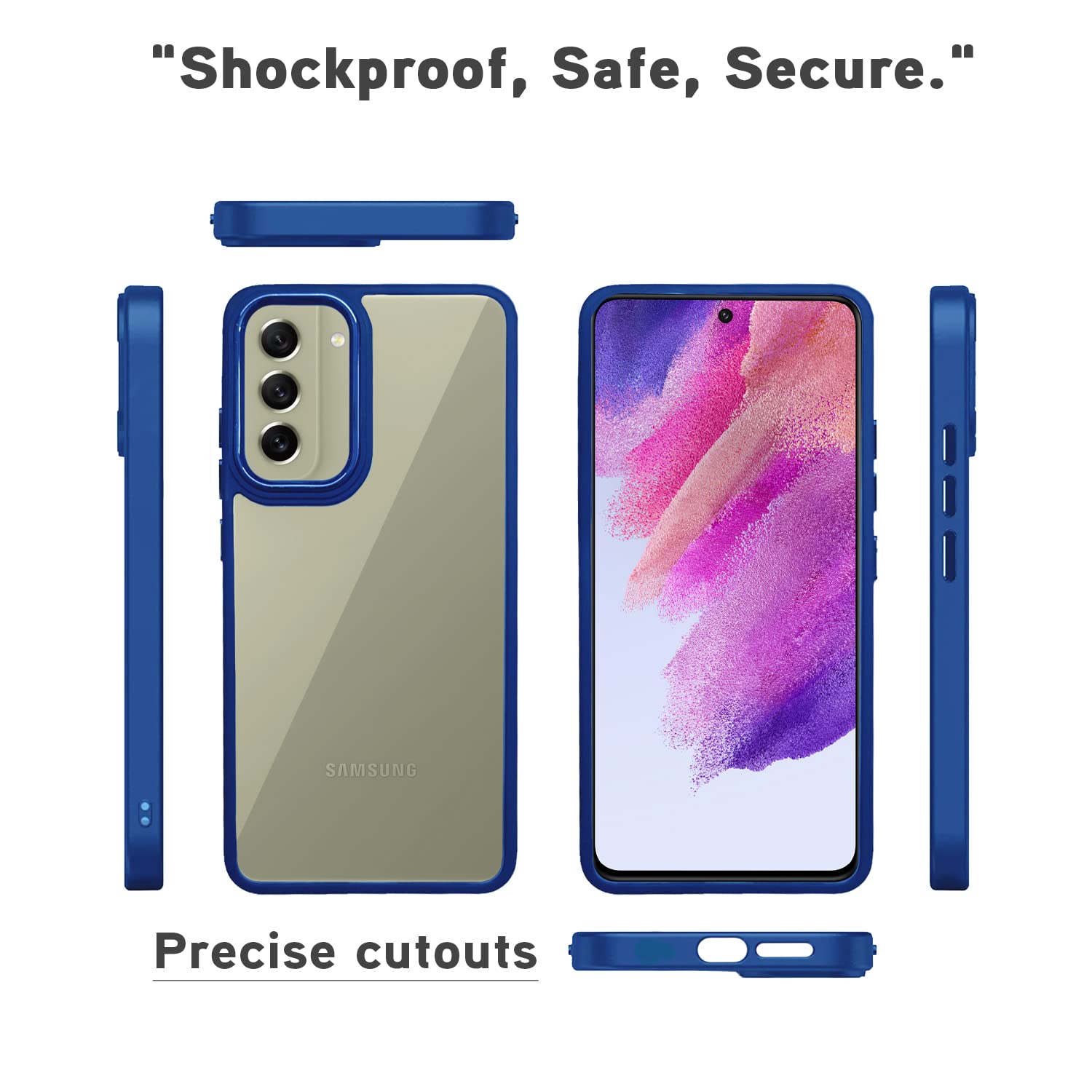 Pikkme indigo mobile back cover for Samsung S21 FE – photo 3