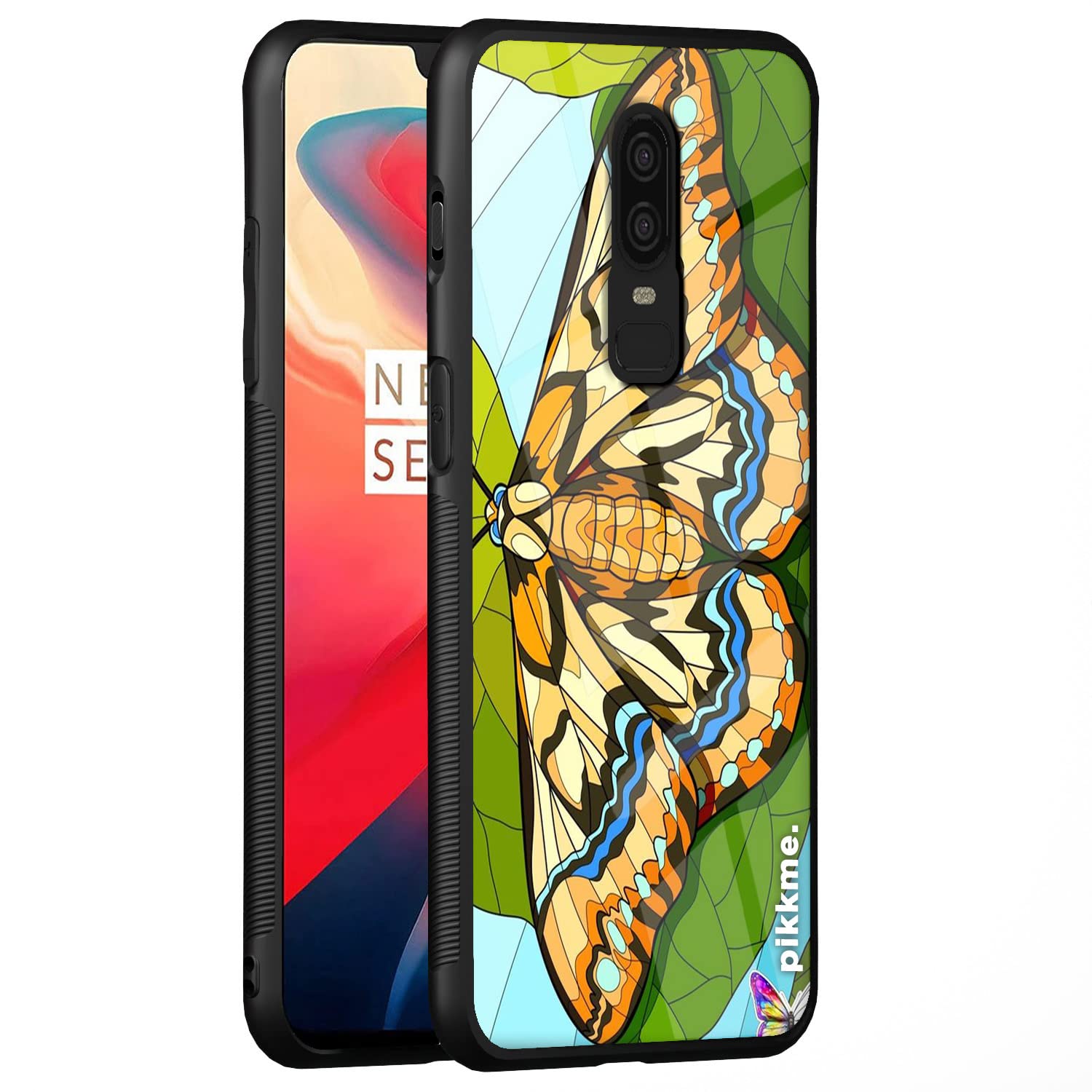 Pikkme Hybrid back cover for OnePlus 6