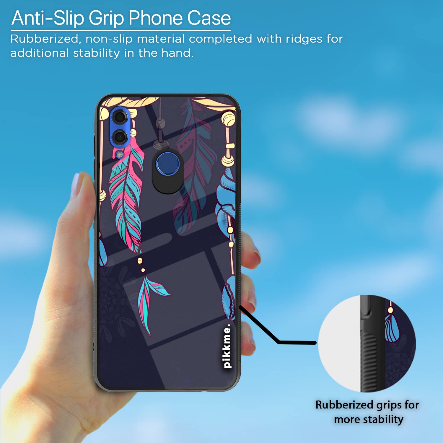 Pikkme Honor 10 Lite Flower back cover – photo 5