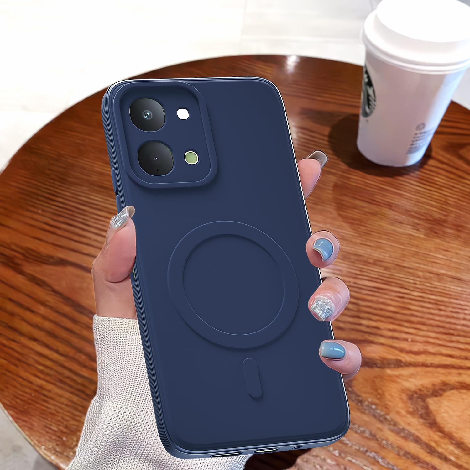 Pikkme Vivo T5x/Y51 Pro/iQOO Z11x 5G blue phone cover – photo 7