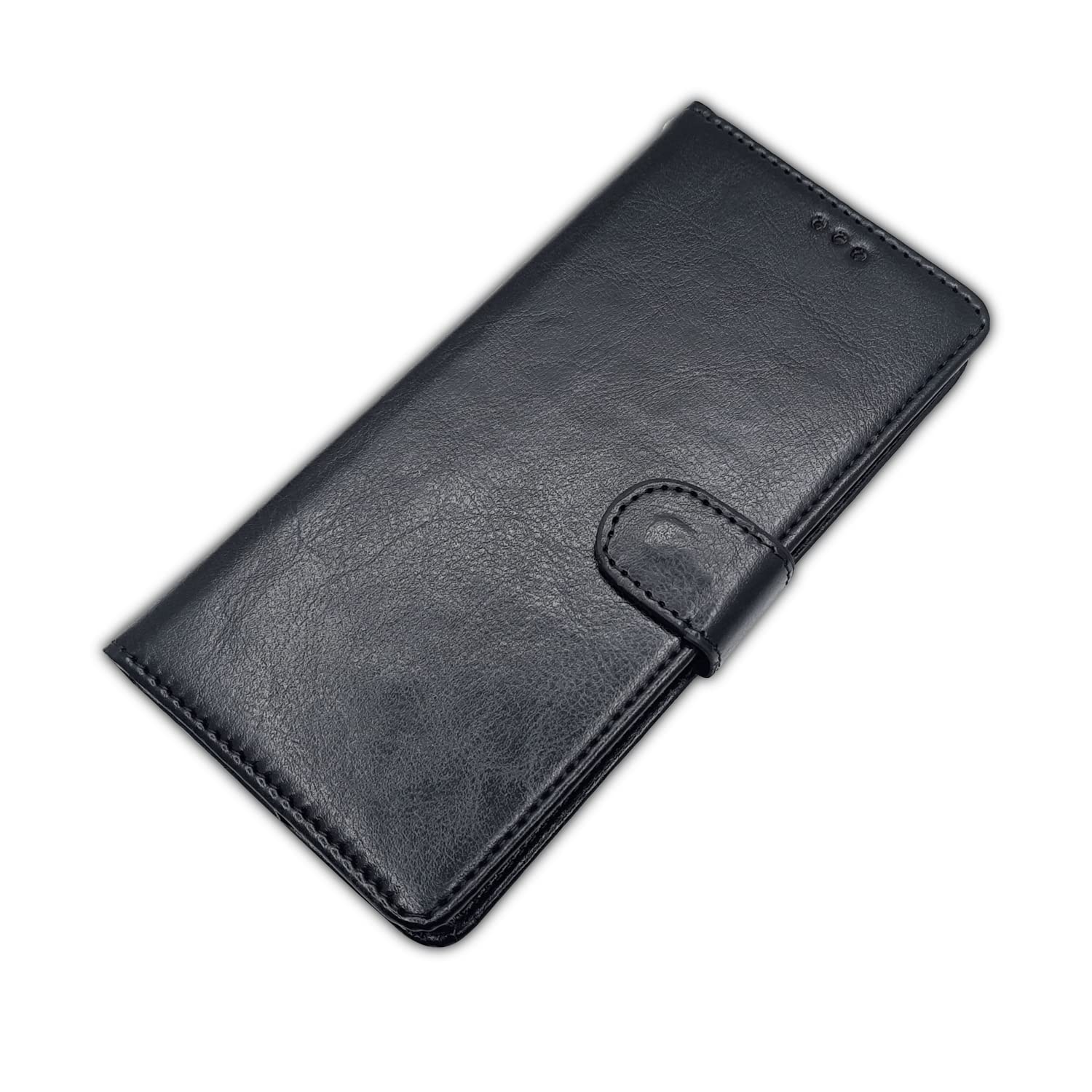 Pikkme Tecno Spark 7 / 7T Vintage Flip Cover| Black