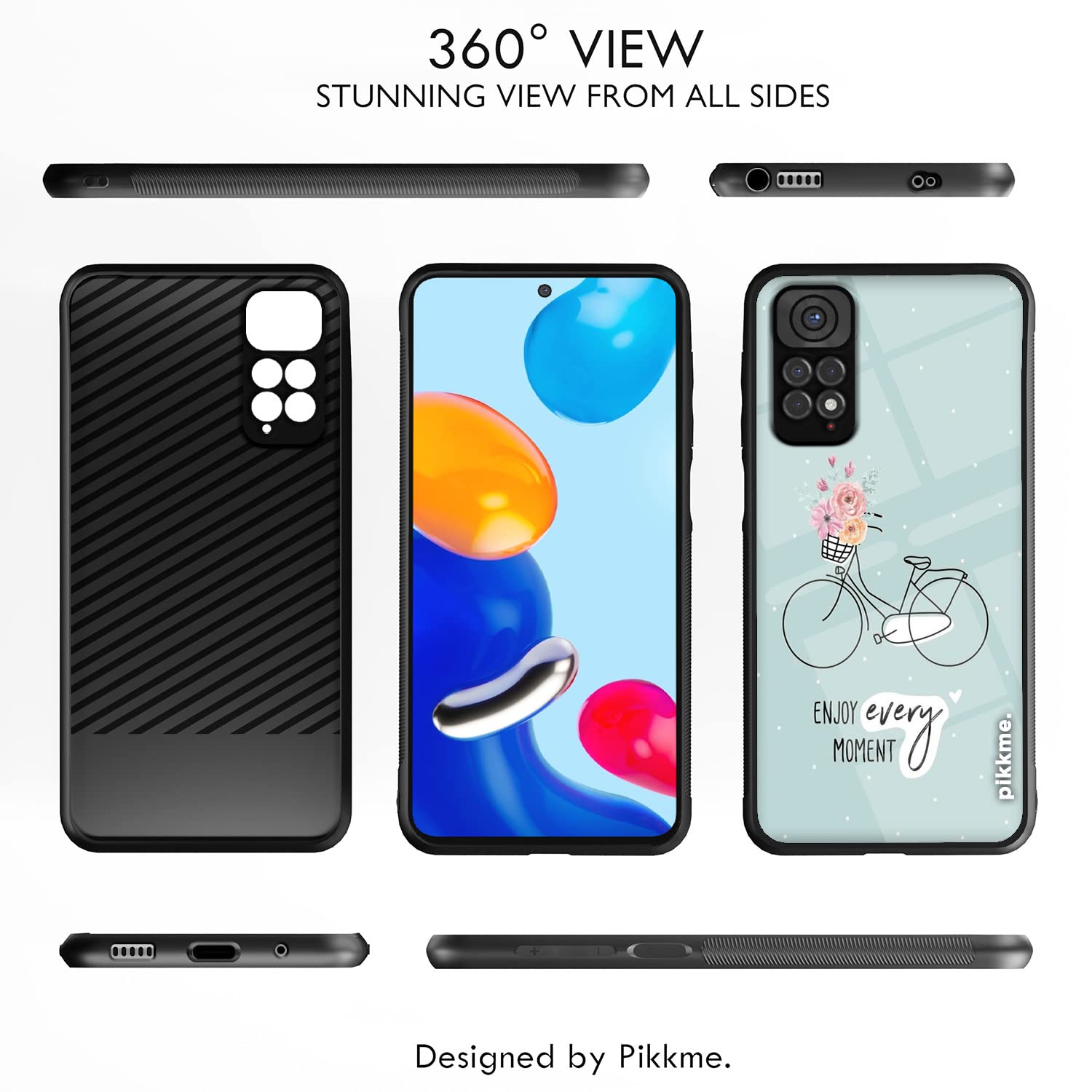 Redmi Note 11/Note 11s Hybrid mobile cover by Pikkme – photo 2