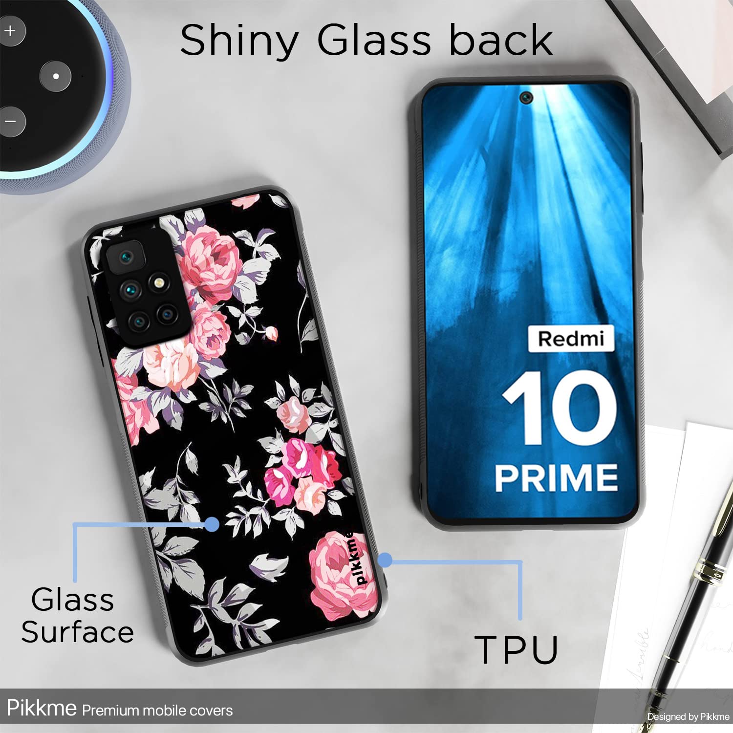 Flower Phone cover for Redmi 10 Prime – Pikkme – photo 3