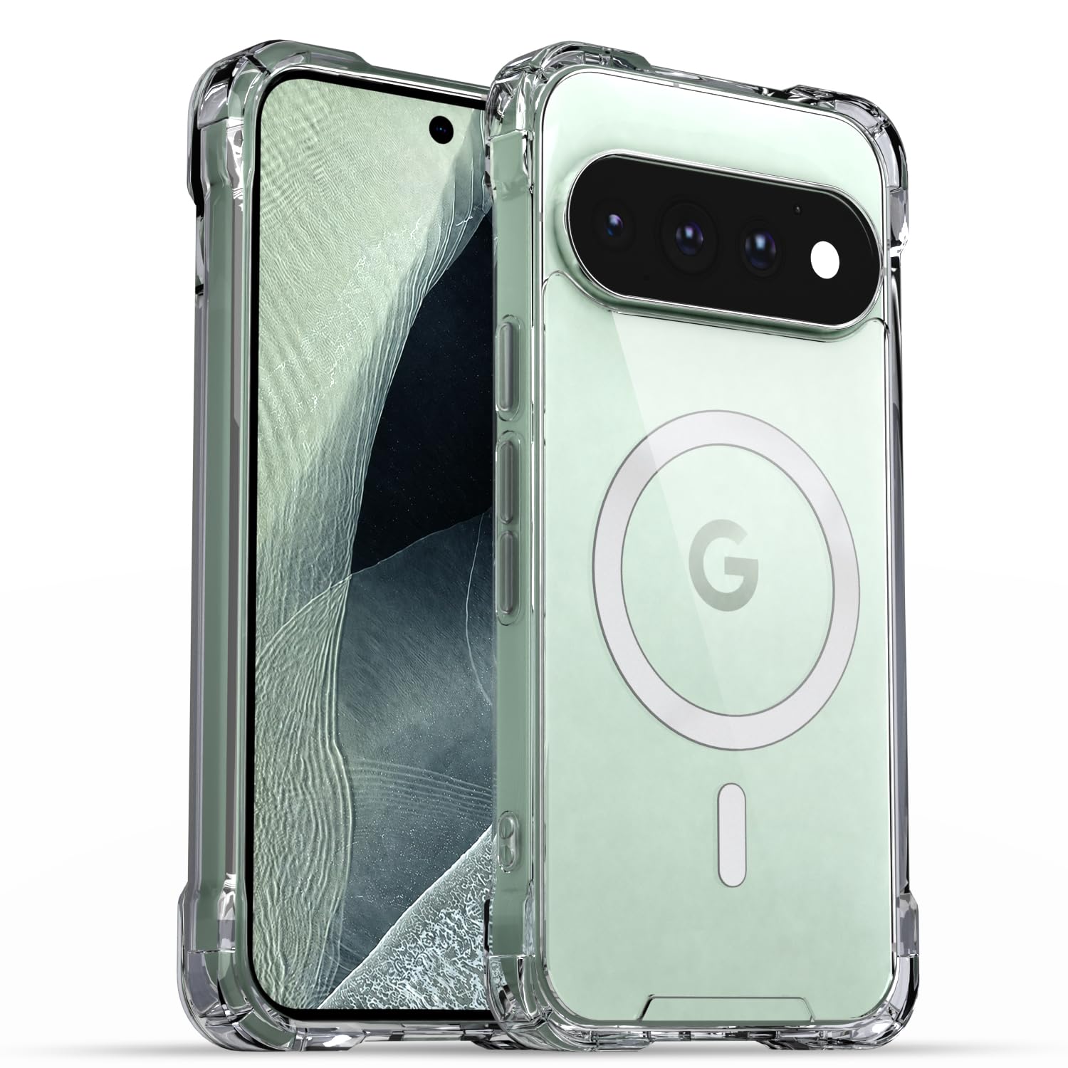 Pikkme transparent mag-safe phone cover for Google Pixel 11 Pro