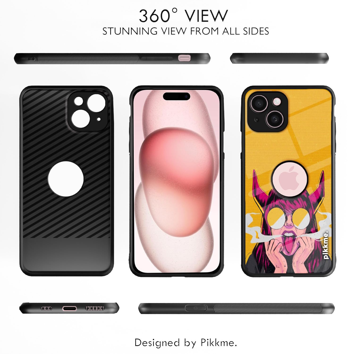 Pikkme Hybrid mobile back cover for iPhone 15 – photo 2