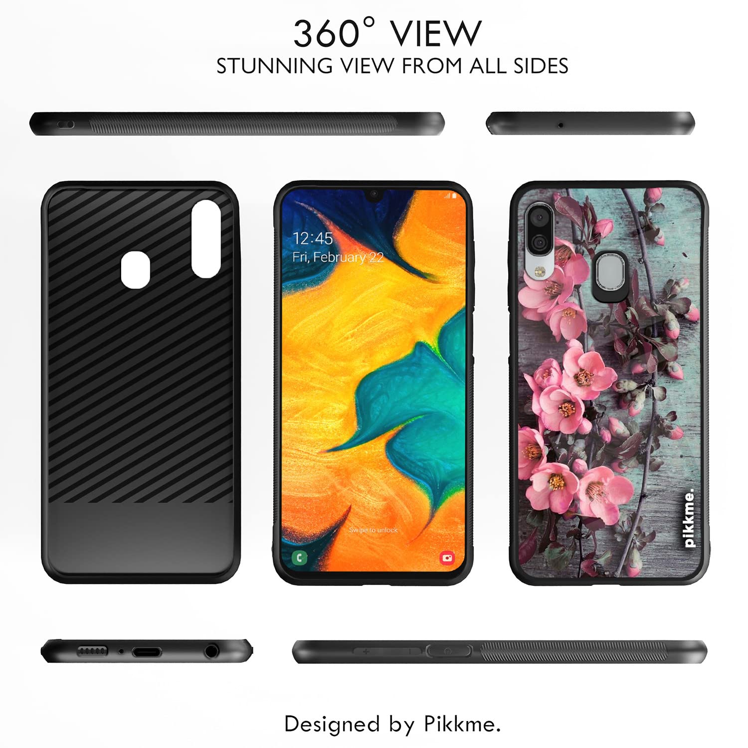 Samsung A20/A30/M10s Flower mobile back cover by Pikkme – photo 2