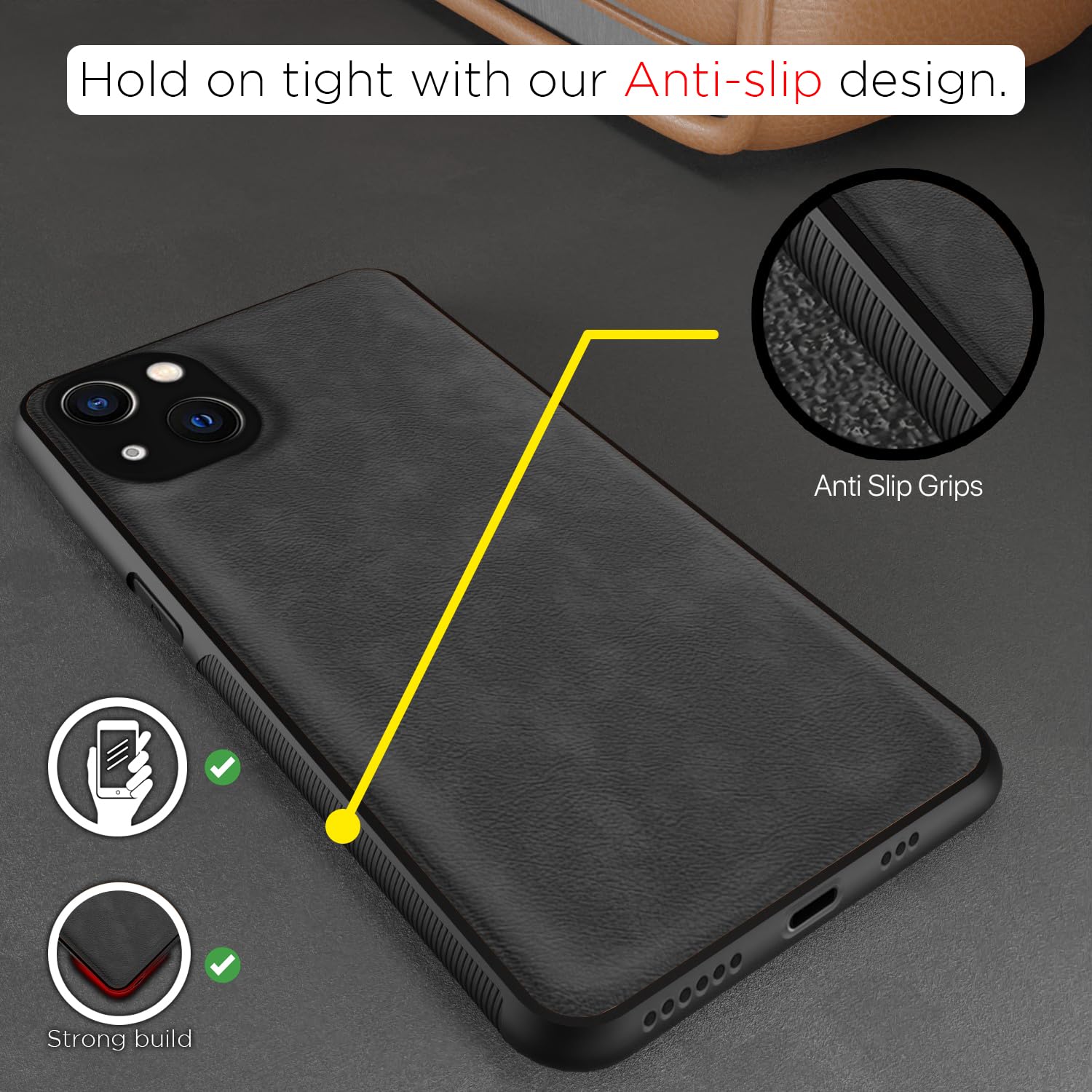 Grey mobile back cover for iPhone 13 Mini – Pikkme – photo 5