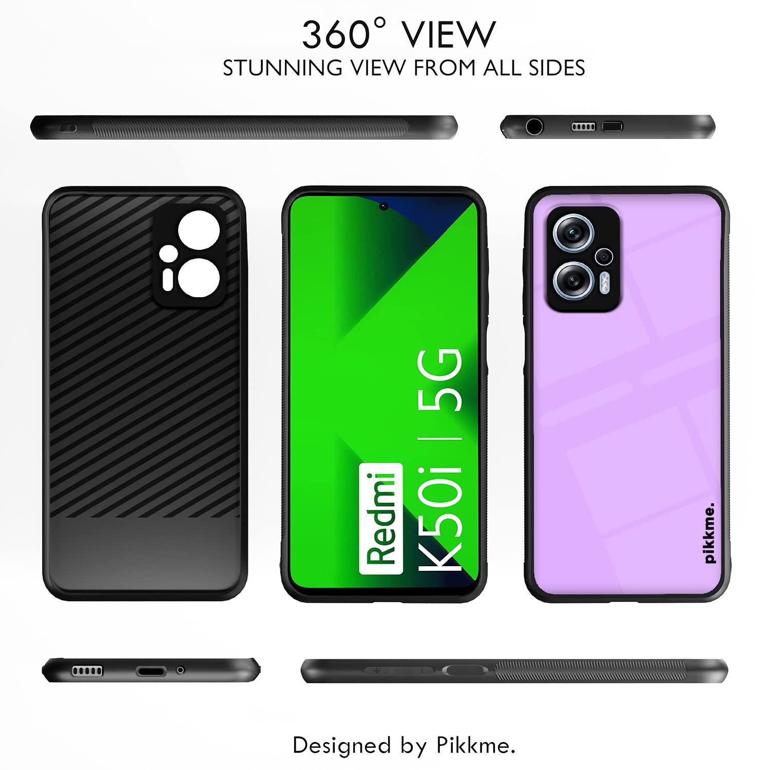 Redmi K50i 5G Hybrid back cover by Pikkme – photo 2