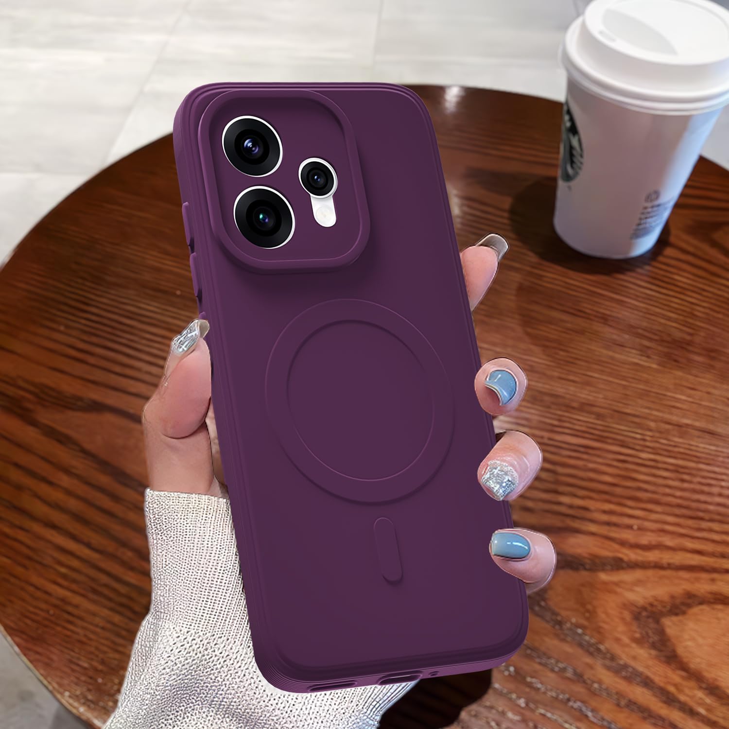 Purple back cover for Oppo Reno 15 5G – Pikkme – photo 7