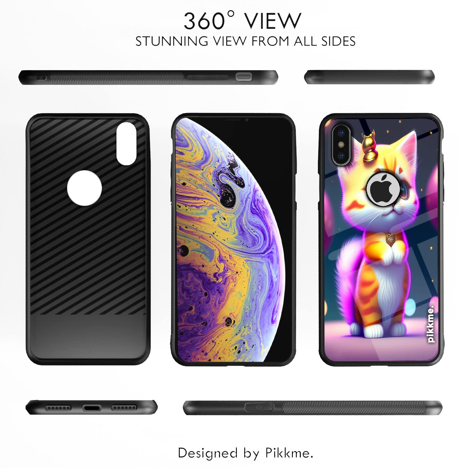 Pikkme iPhone X/XS Cat back cover – photo 2