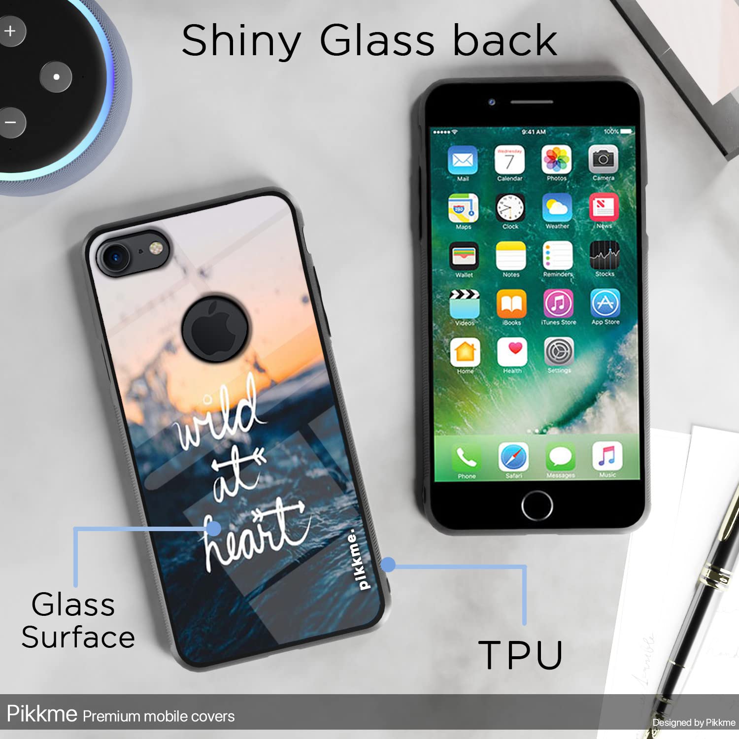 iPhone 7/8 Hybrid phone cover by Pikkme – photo 3