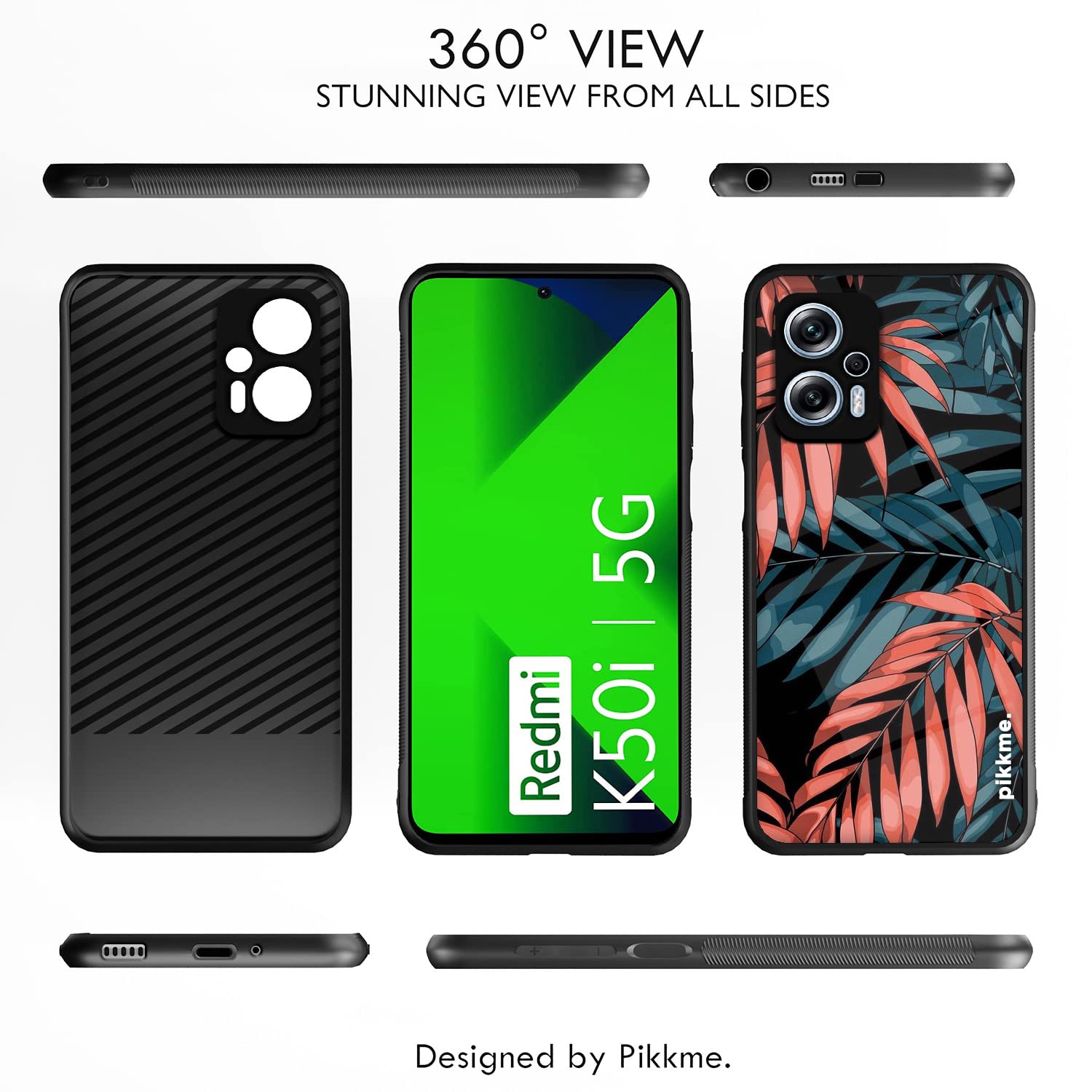 Pikkme Redmi K50i 5G Flower back cover – photo 2
