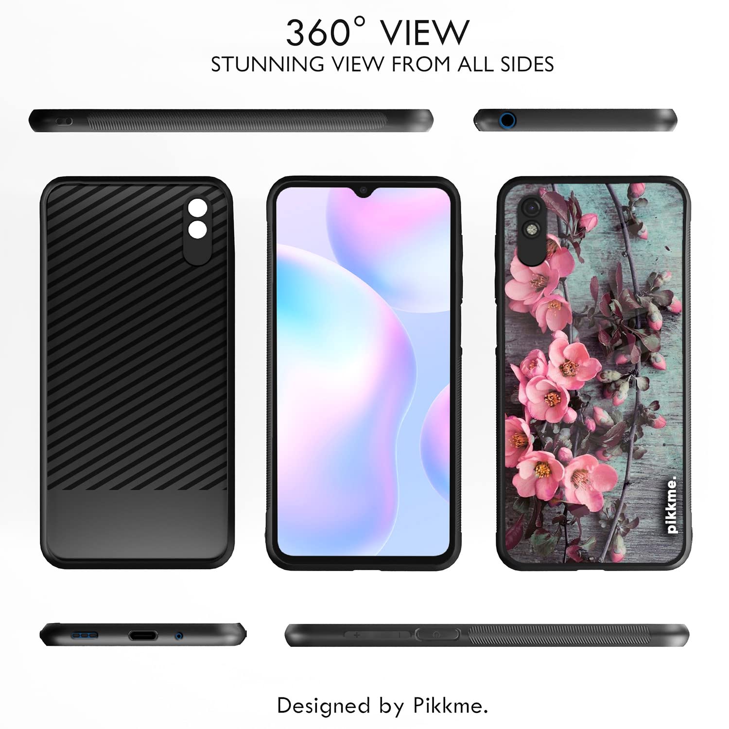 Pikkme Flower phone cover for Redmi 9A/9i/9A Sport – photo 2