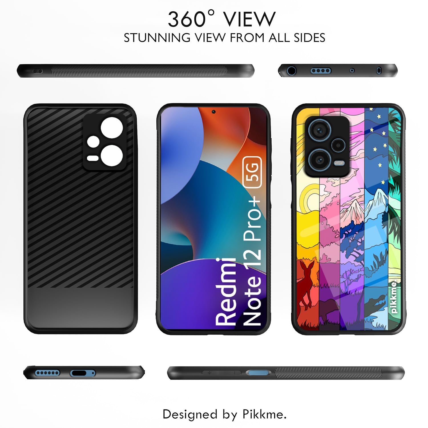 Pikkme Hybrid back cover for Redmi Note 12 Pro Plus 5G – photo 2