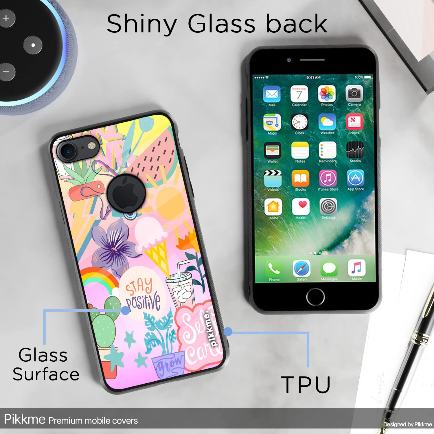 iPhone 7/8 Hybrid mobile cover by Pikkme – photo 3