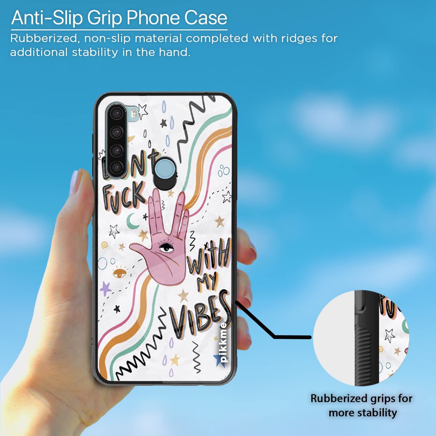 Redmi Note 8 Hybrid mobile cover by Pikkme – photo 5