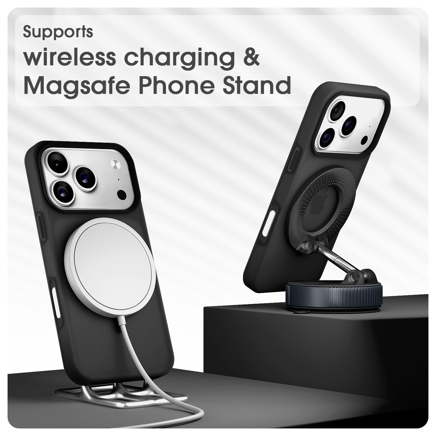 Pikkme black mobile cover for iPhone 17 Pro Max – photo 4