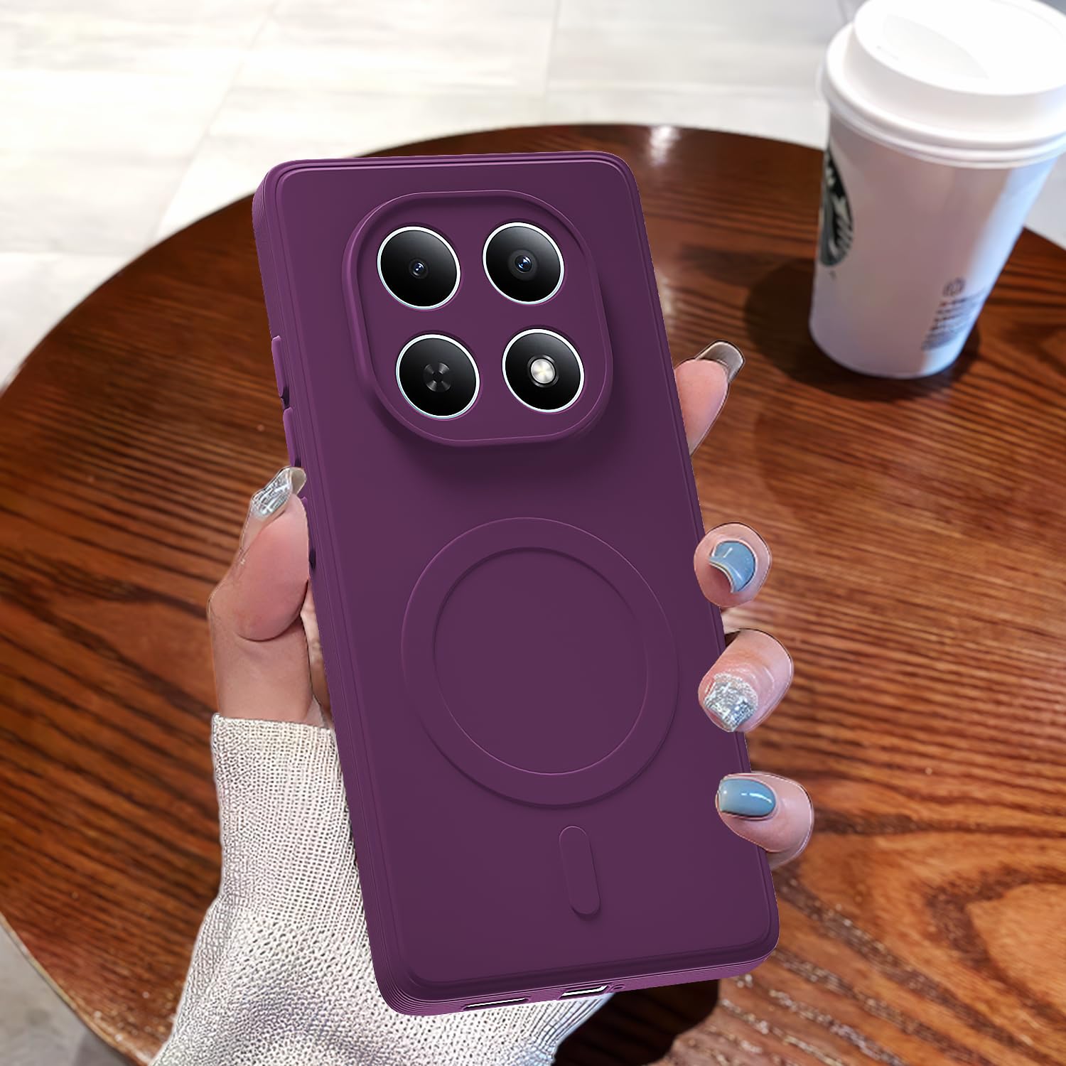 Purple MagSafe mobile cover for Redmi Note 15 5G – Pikkme – photo 7