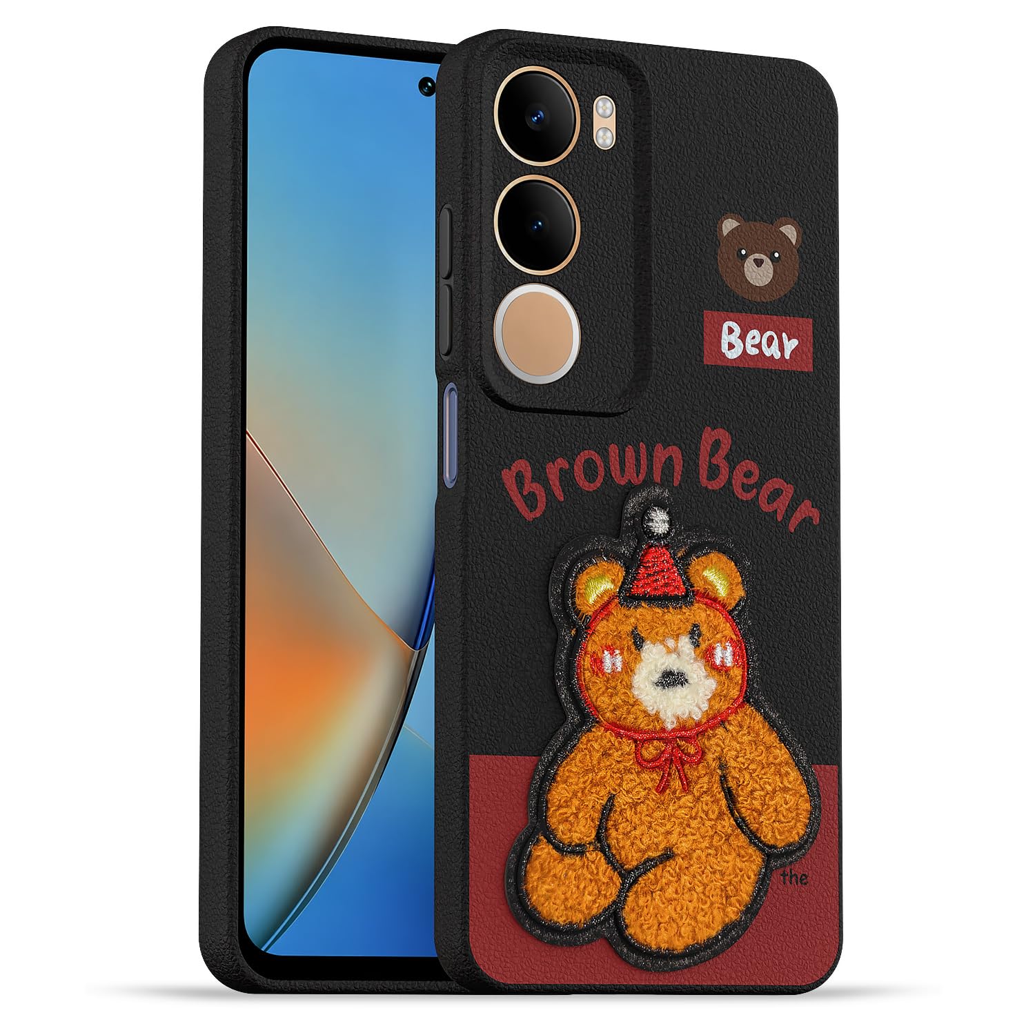 Vivo Y19s/Y29 5G back cover in cherry by Pikkme