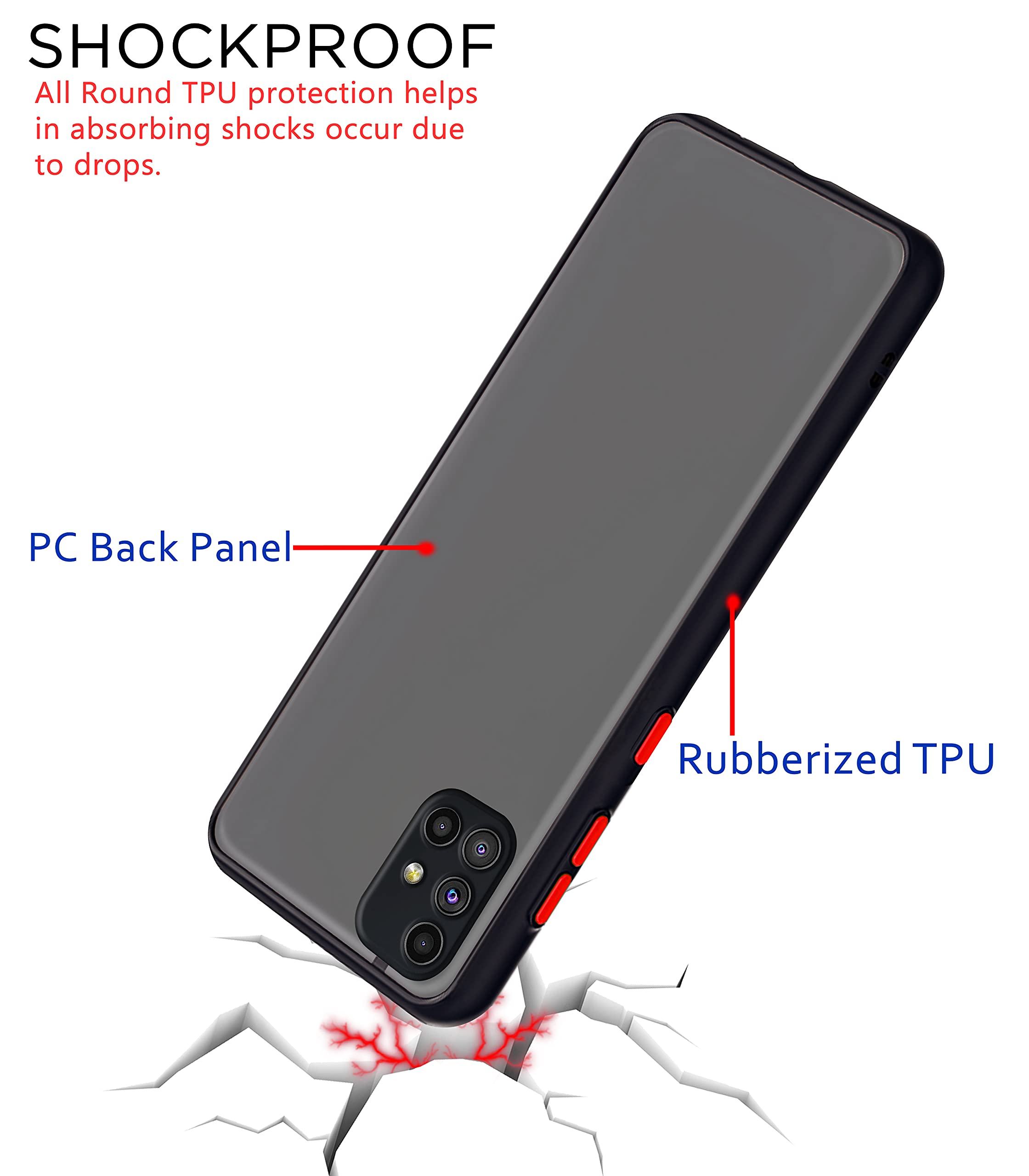 Pikkme Samsung A51 black mobile cover – photo 4