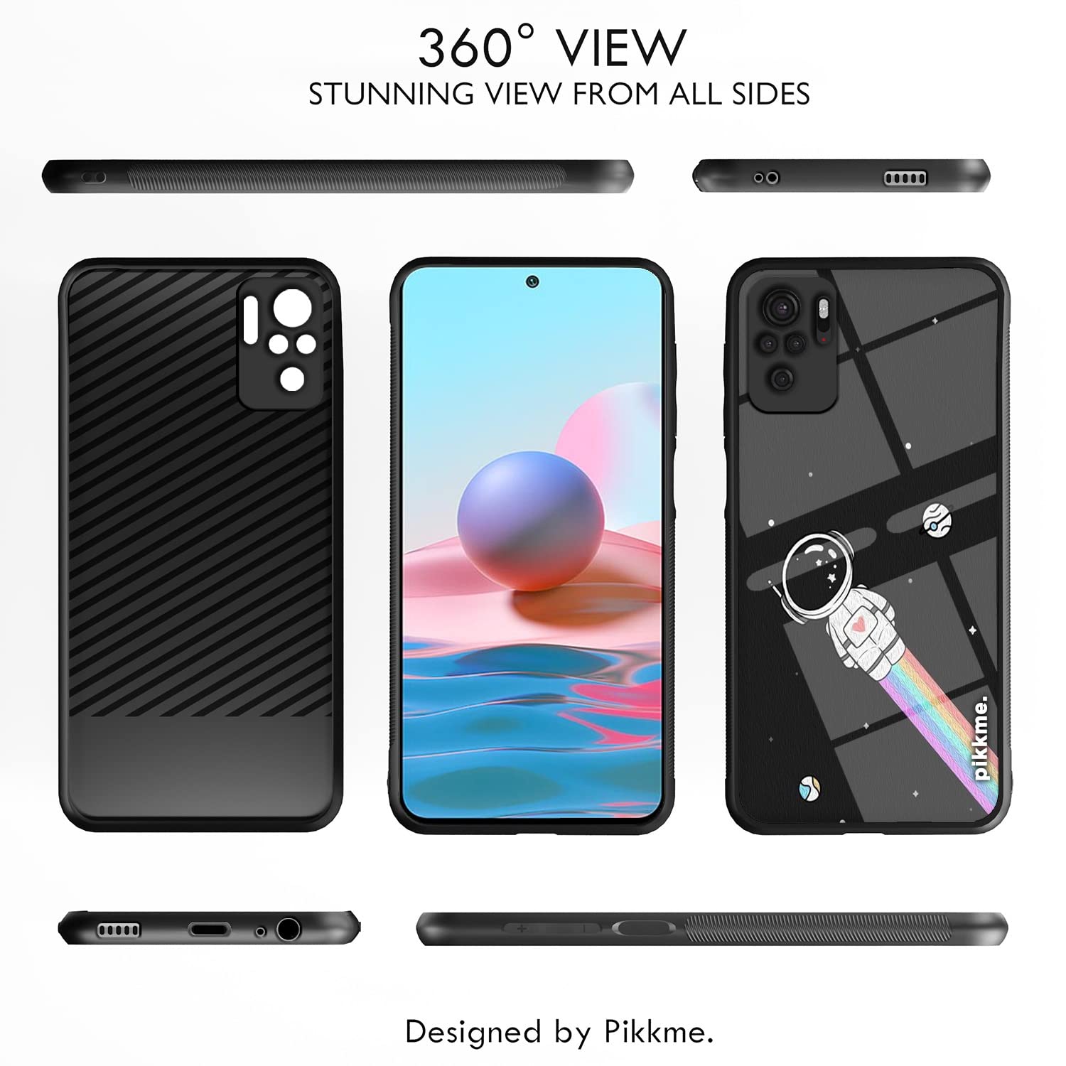 Pikkme Hybrid mobile back cover for Redmi Note 10/Note 10s – photo 2