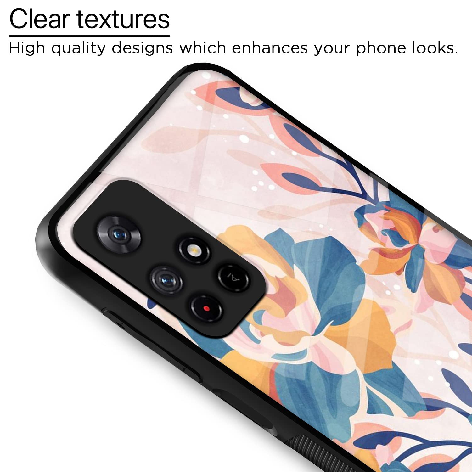 Redmi Note 11T/Poco M4 Pro 5G Flower phone cover by Pikkme – photo 4