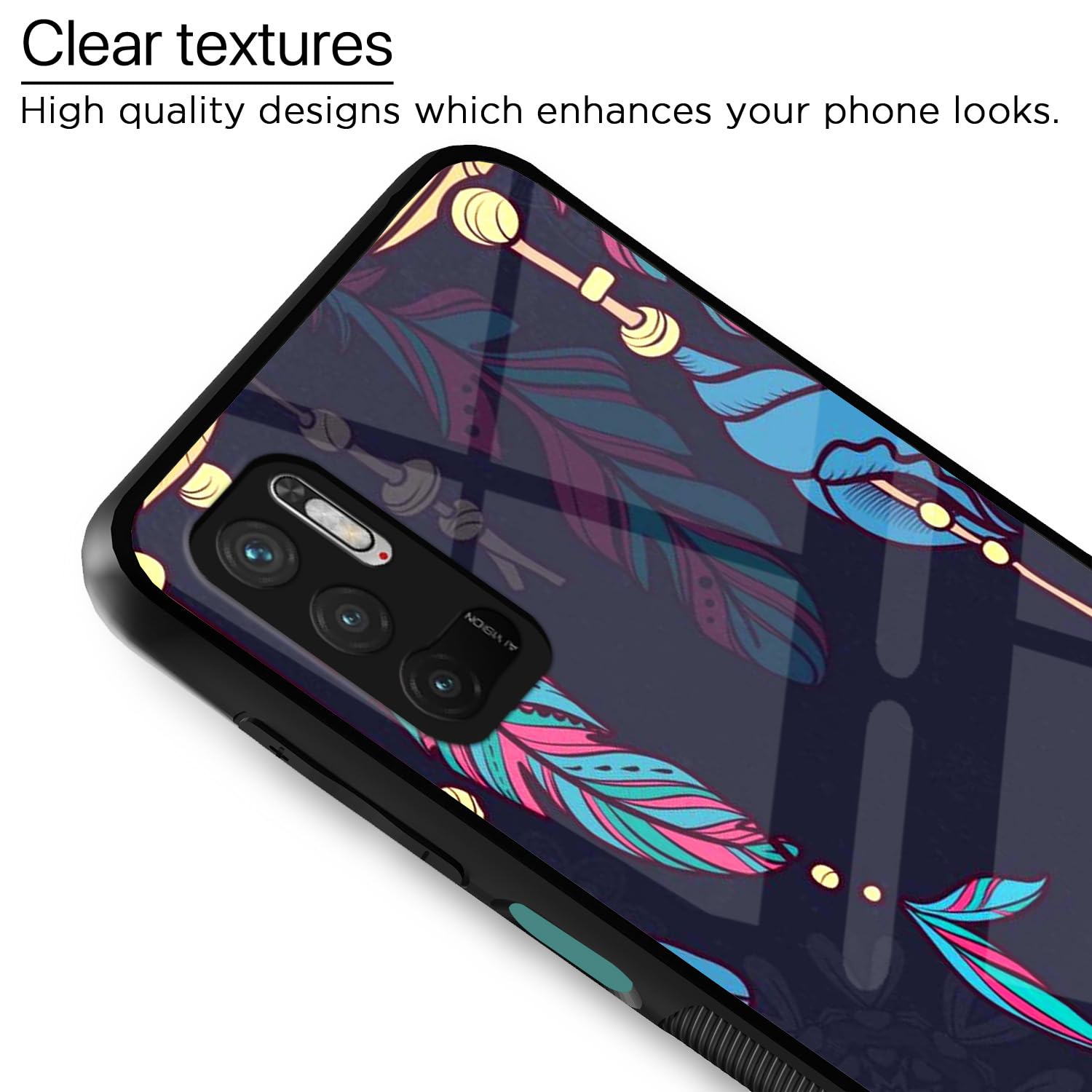 Pikkme Redmi Note 10T/Poco M3 Pro 5G Flower mobile cover – photo 4