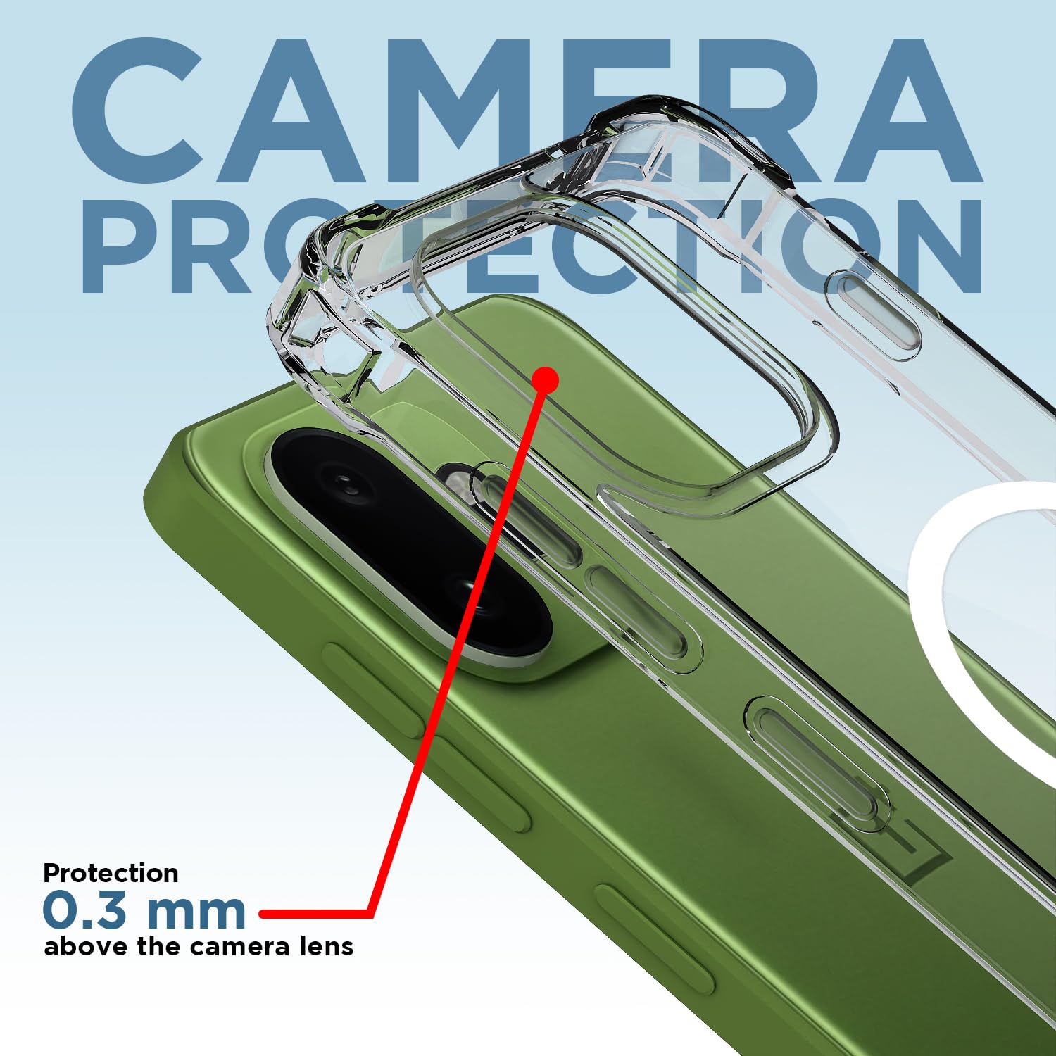 Pikkme OnePlus 15T 5G MagSafe transparent mag-safe phone cover – photo 5