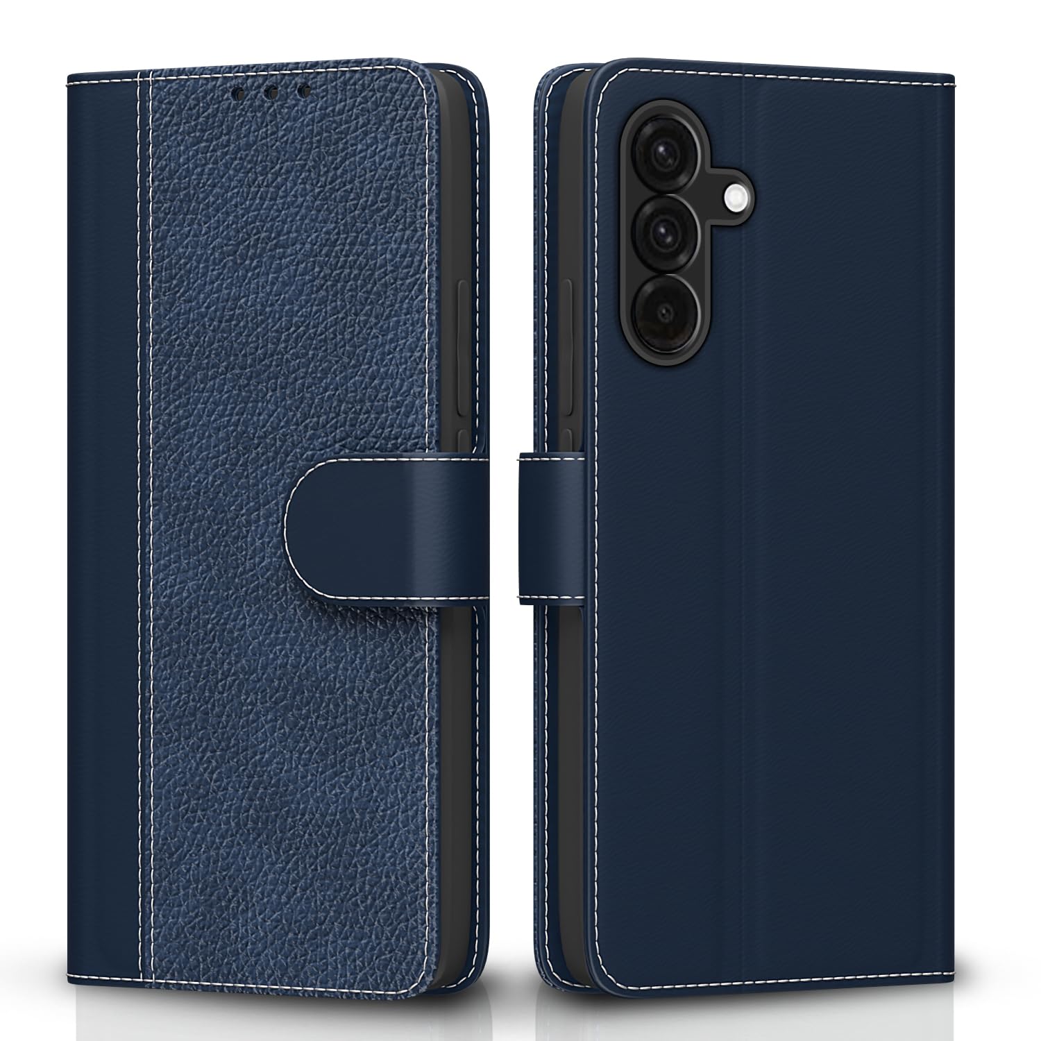 Pikkme blue Wallet flip cover for Samsung A36 5G