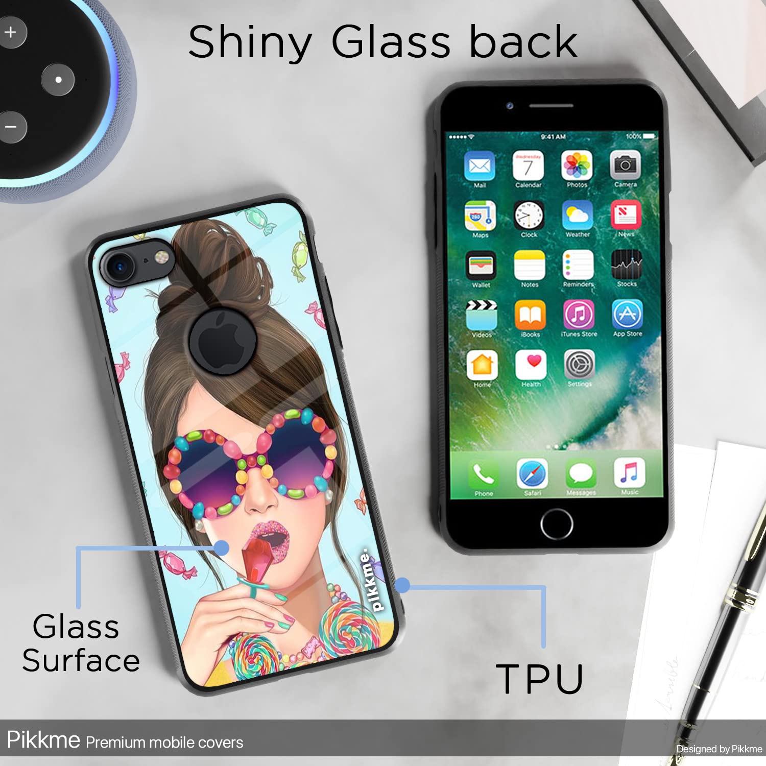 iPhone 7/8 Hybrid phone cover by Pikkme – photo 3