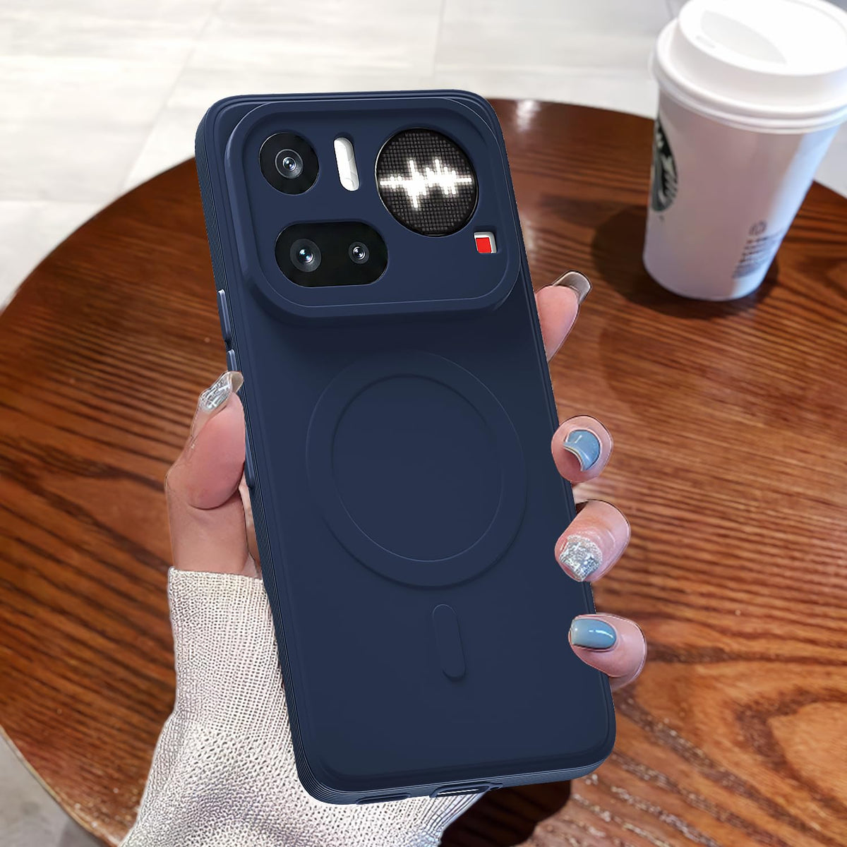 Nothing Phone 4a Pro 5G mobile cover in blue by Pikkme – photo 7