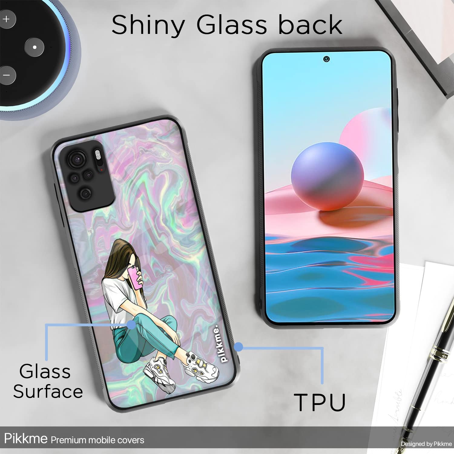 Pikkme Redmi Note 10/Note 10s Hybrid mobile back cover – photo 3