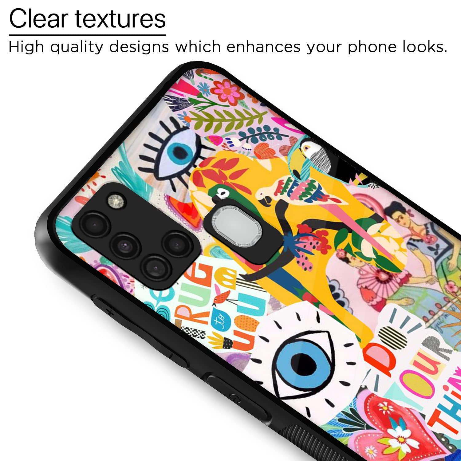 Flower Back cover for Samsung A21s – Pikkme – photo 4