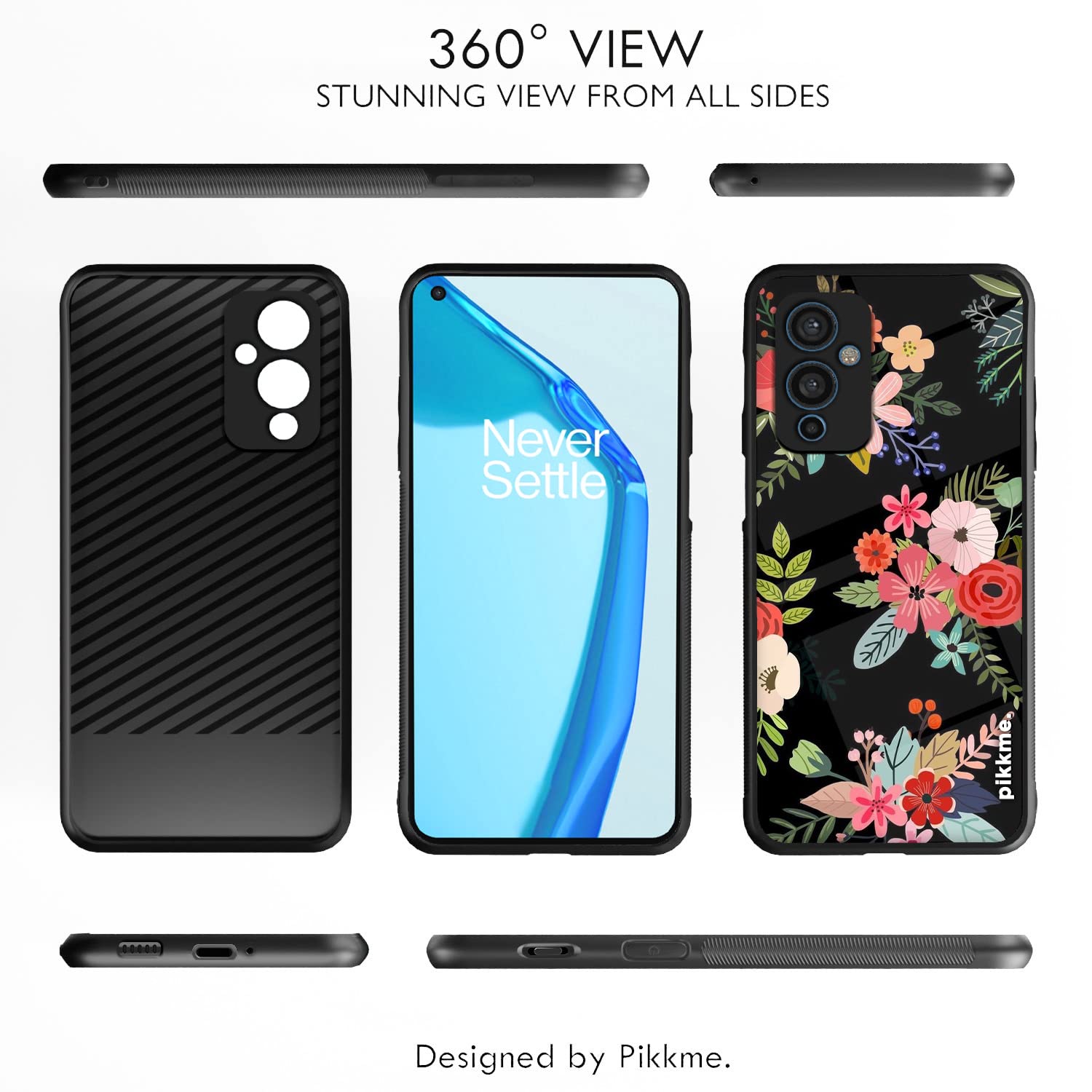 OnePlus 9 Flower mobile cover by Pikkme – photo 2