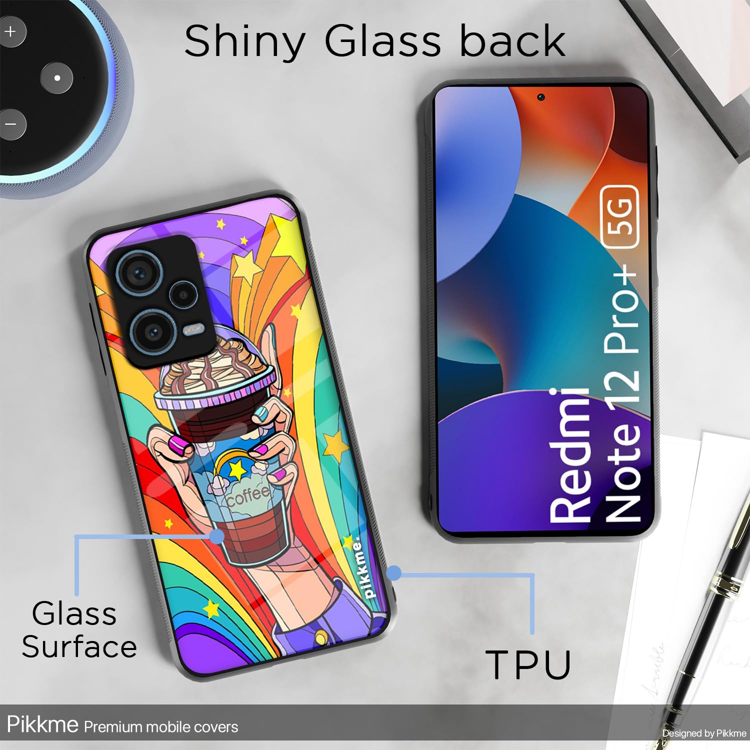 Redmi Note 12 Pro Plus 5G Hybrid back cover by Pikkme – photo 3