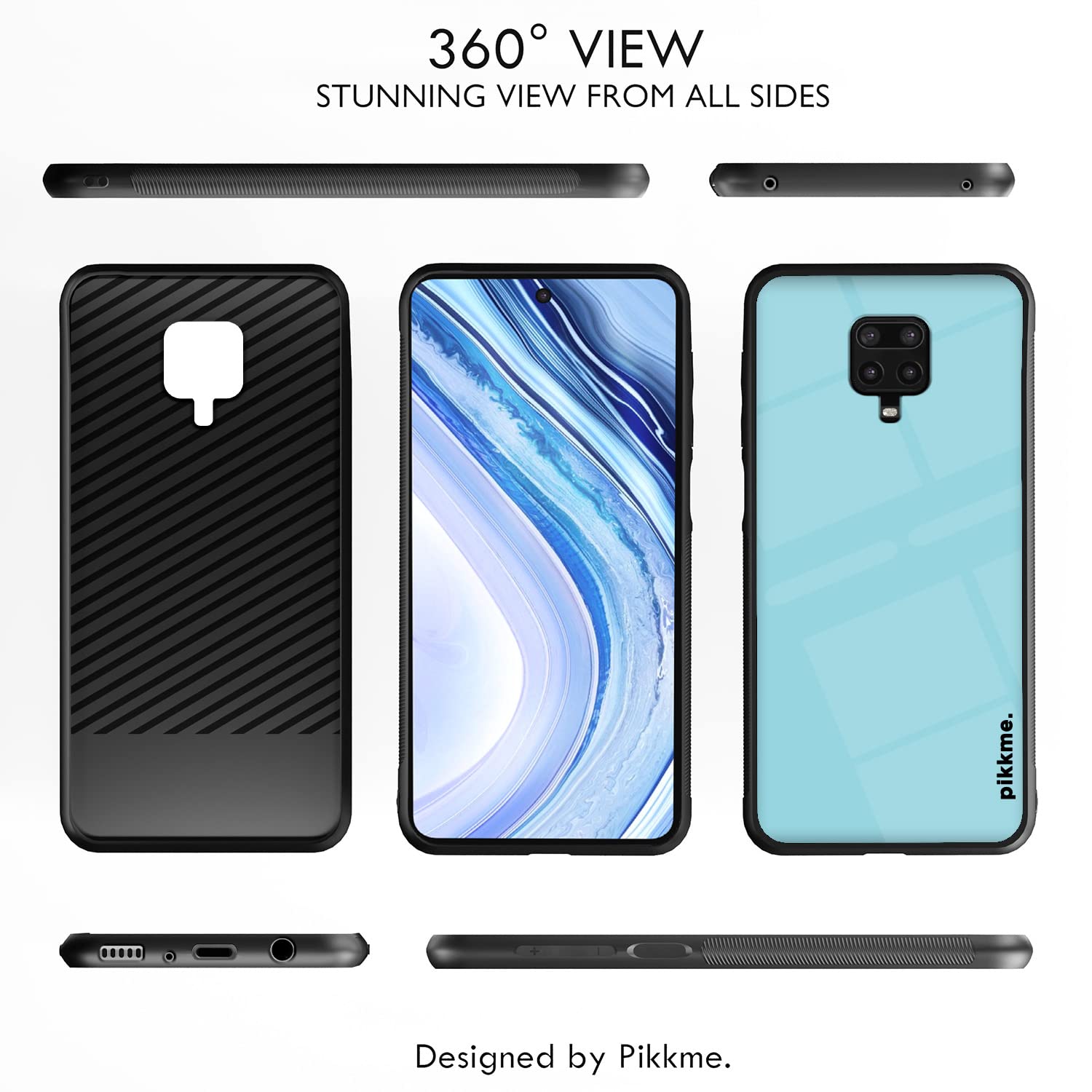 Pikkme Redmi Note 9 Pro/Note 9 Pro Max/Note 10 Lite Hybrid mobile cover – photo 2