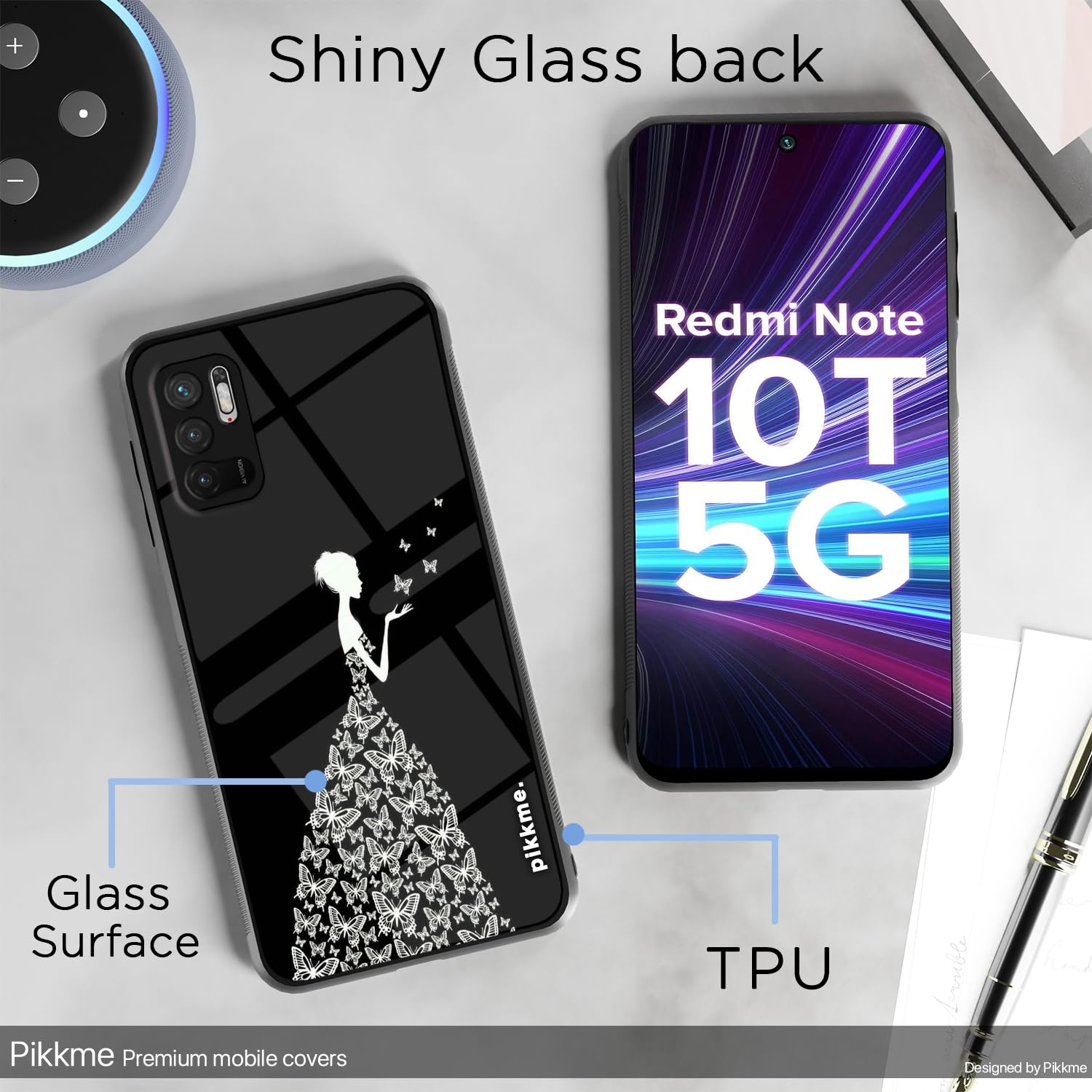 Redmi Note 10T/Poco M3 Pro 5G Hybrid mobile back cover by Pikkme – photo 3