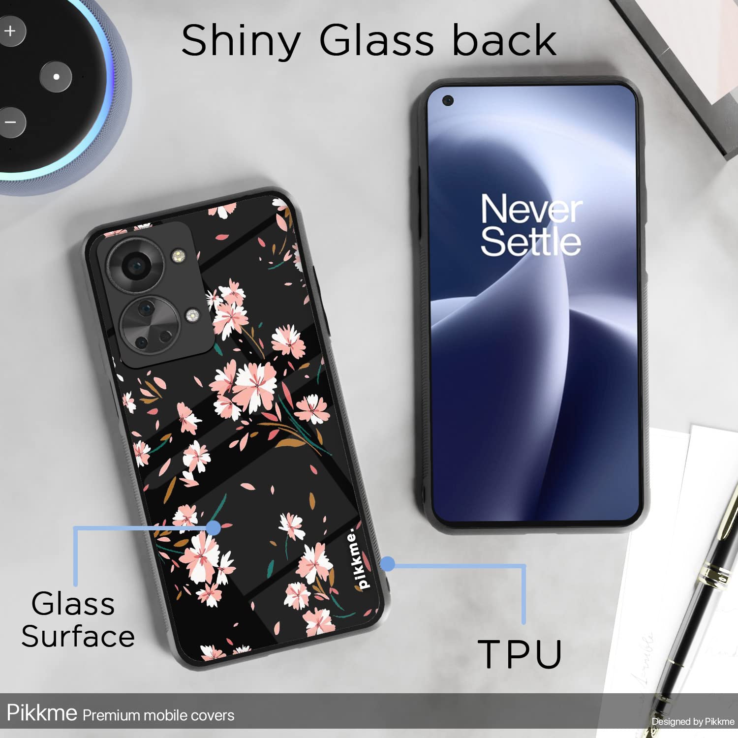 Pikkme Flower phone cover for OnePlus Nord 2T 5G – photo 3