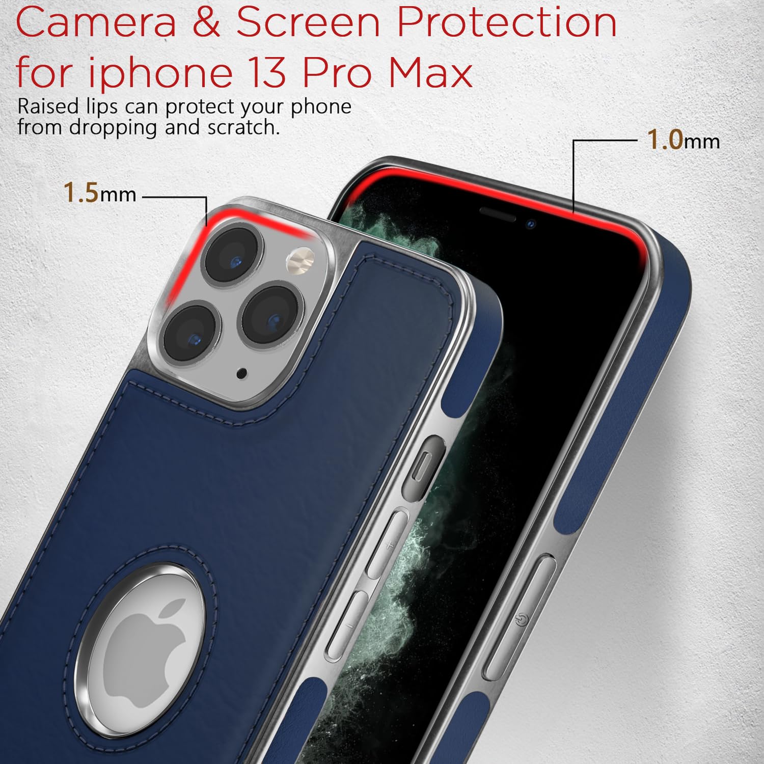 Chrome blue mobile cover for iPhone 11 Pro Max – Pikkme – photo 4