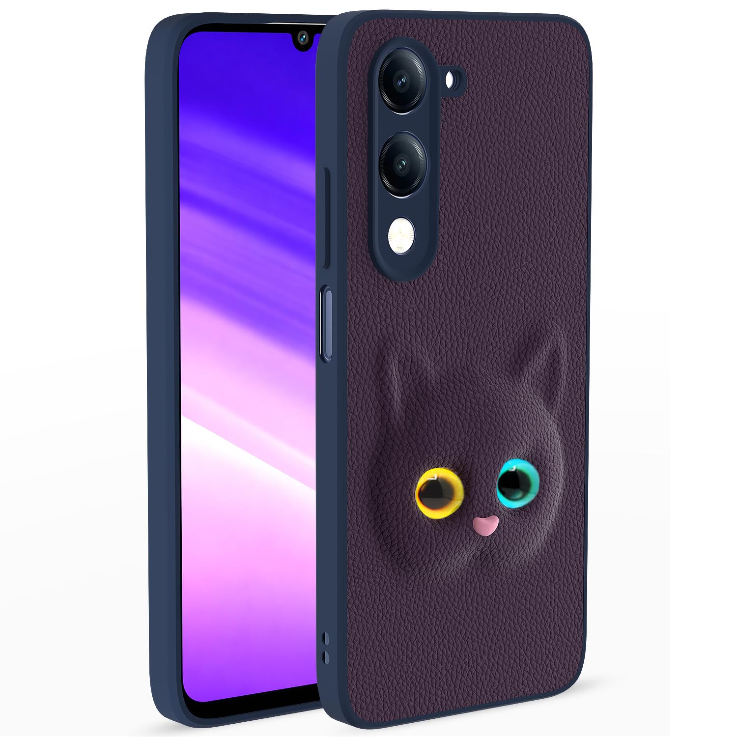 Purple mobile cover for iQOO Z10 Lite 5G/Vivo T4 Lite 5G/Y19 5G/Y19e/Y04 4G/Y29s 5G – Pikkme