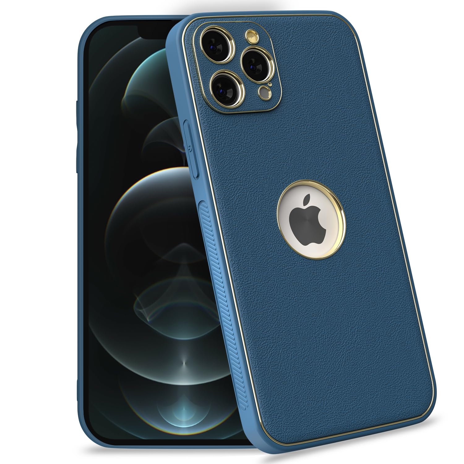 Pikkme iPhone 12 Pro Max blue back cover