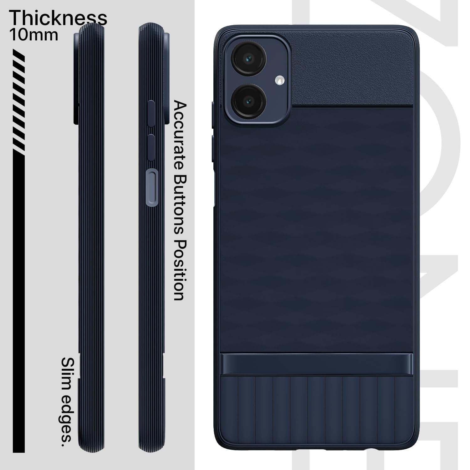 Pikkme Samsung Galaxy A06 Gencase Back Cover (Blue)
