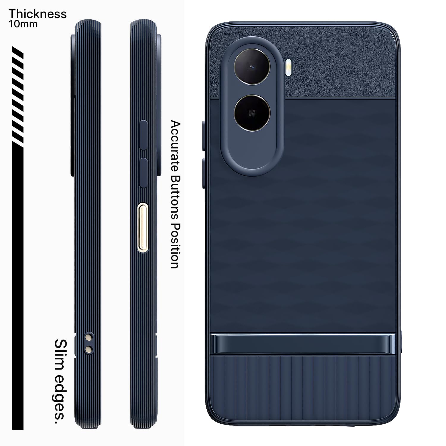 Pikkme Redmi A7 Pro/Poco C85x 5G blue phone cover – photo 3