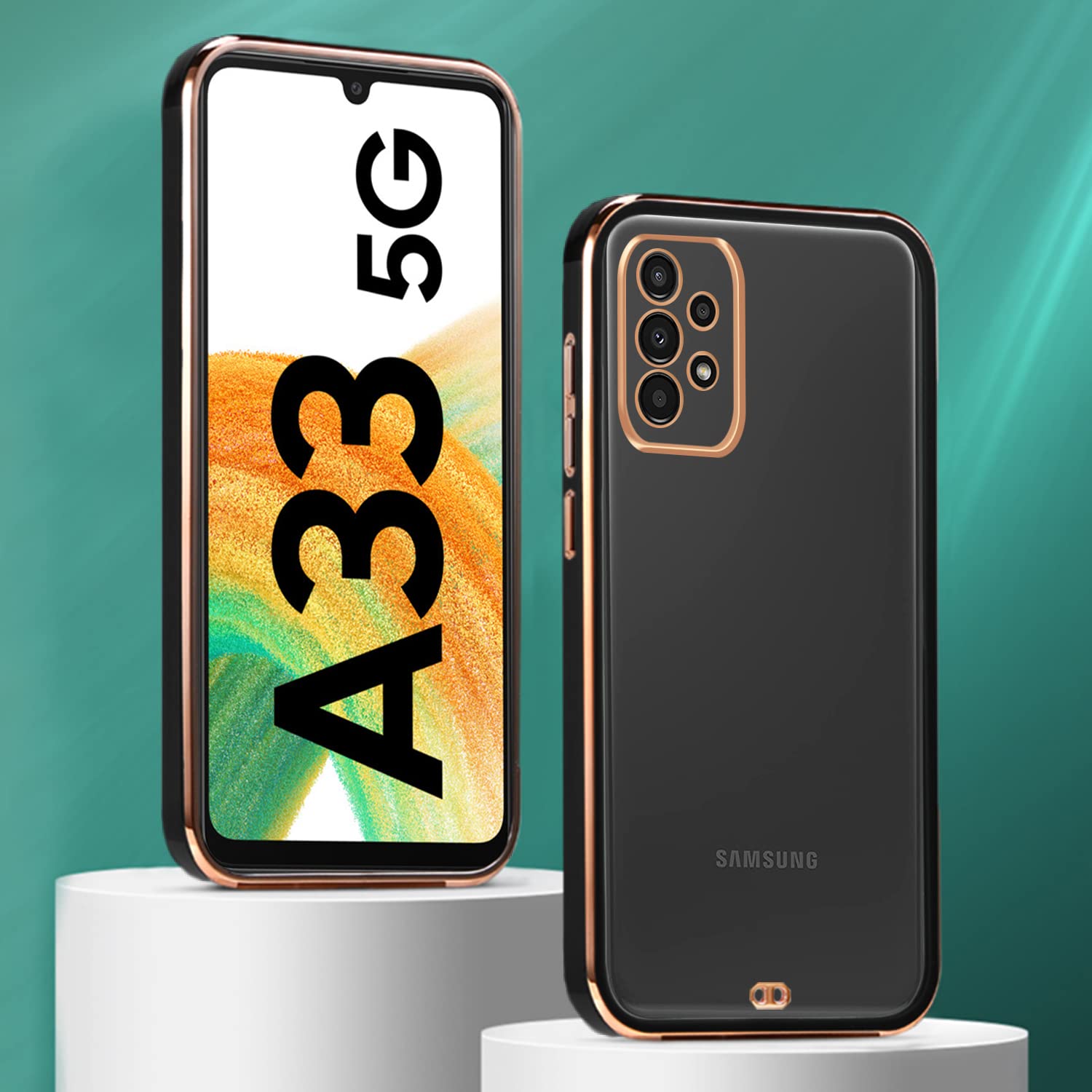 Pikkme black Chrome back cover for Samsung A33 5G – photo 3