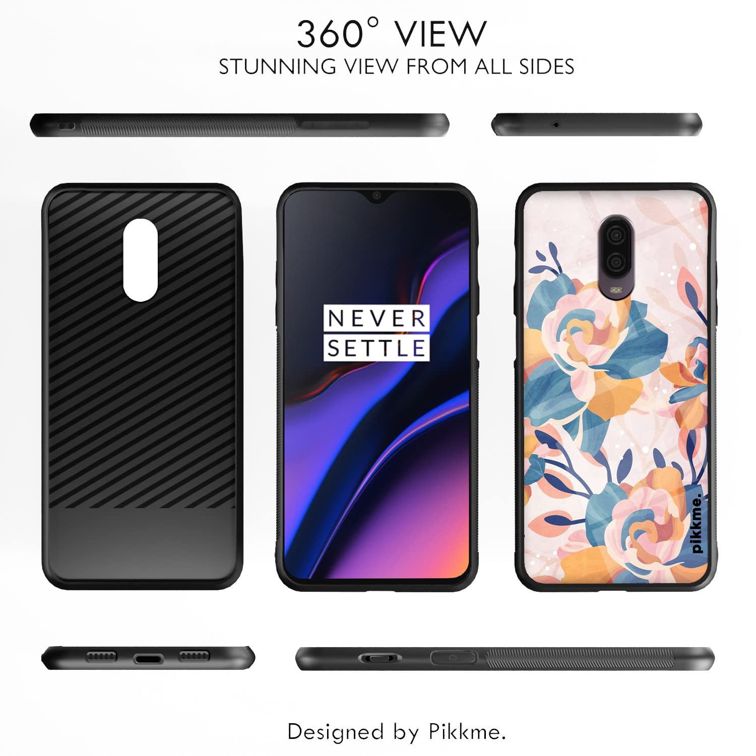 Pikkme OnePlus 7 Flower back cover – photo 2