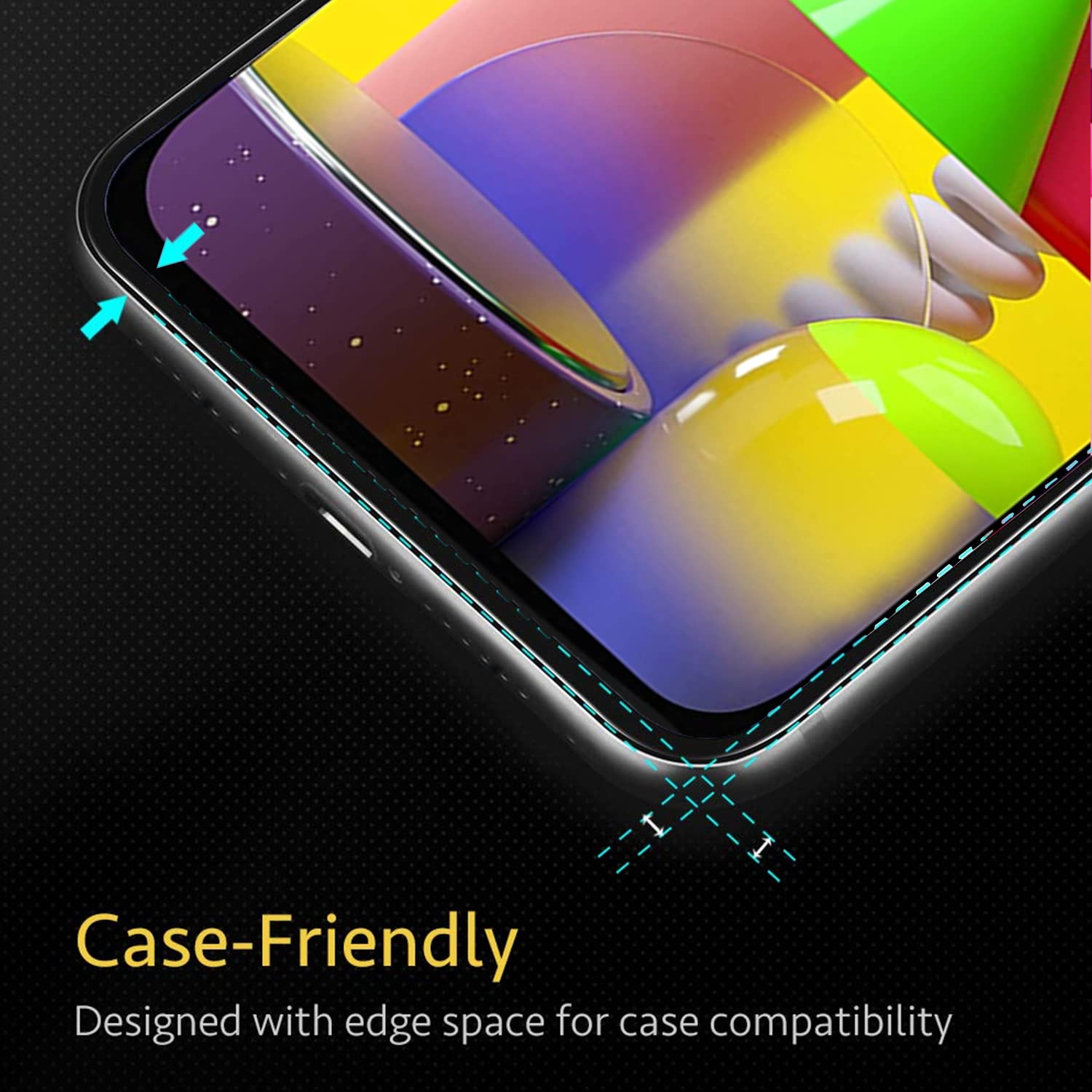 Pikkme Samsung Galaxy M31 / F41 / M31 Prime Tempered Glass