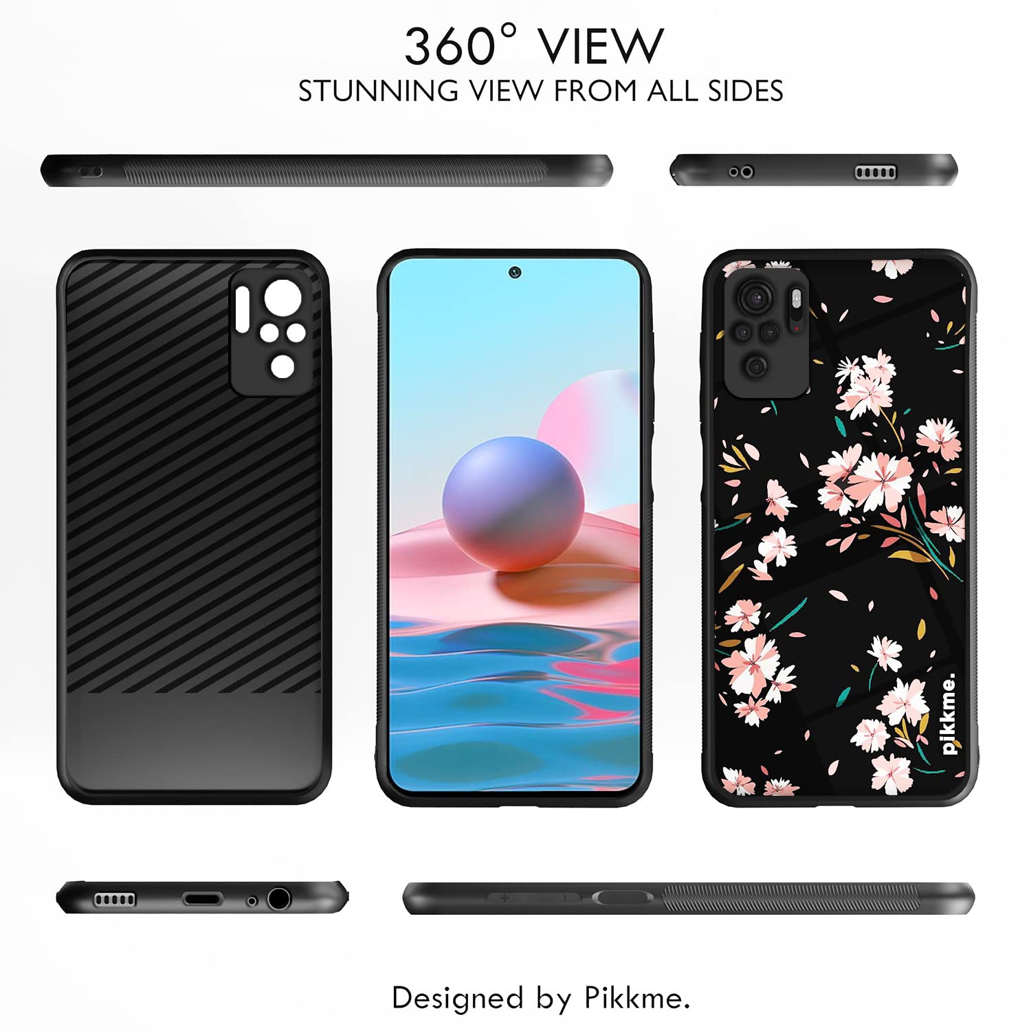Pikkme Flower phone cover for Redmi Note 10/Note 10s – photo 2