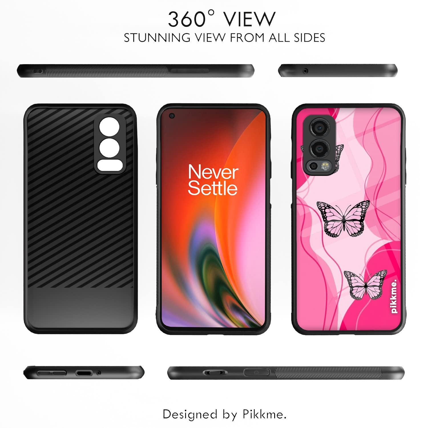 Pikkme OnePlus Nord 2 5G Hybrid mobile back cover – photo 2