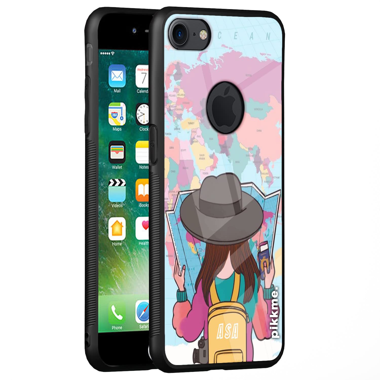Pikkme iPhone 7/8 Hybrid phone cover
